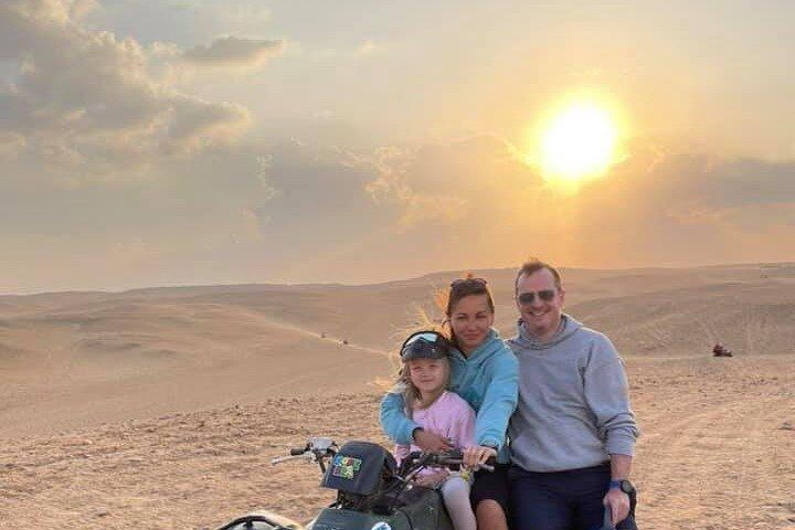 1 Hour ATV Quad Bike Ride At Giza Pyramids With Private Transfer