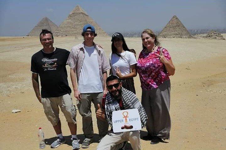 Day Tour: Giza pyramids & Sphinx & Sakkara and Memphis& Camel