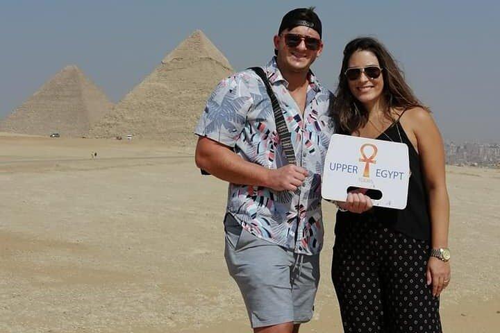 Day Tour: Giza pyramids & Sphinx & Sakkara and Memphis& Camel