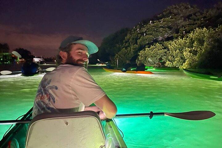 Sharkeys Glass Bottom Fish Feeding LED Night Tour St. Pete Beach