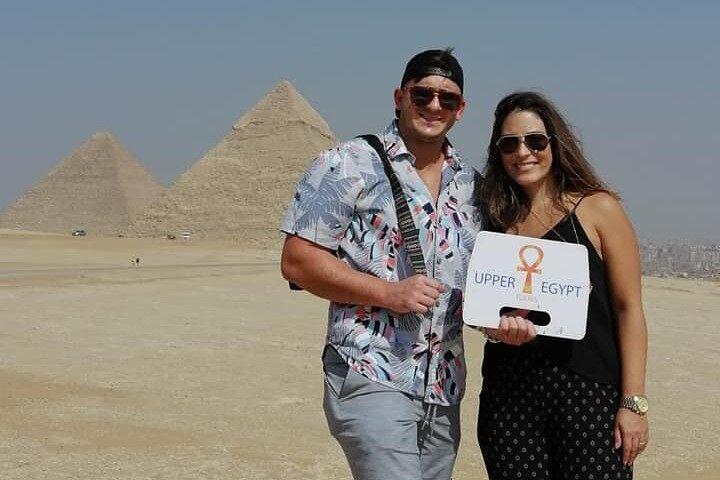 Giza Pyramids and Memphis and Saqqara and Dahshur from Cairo