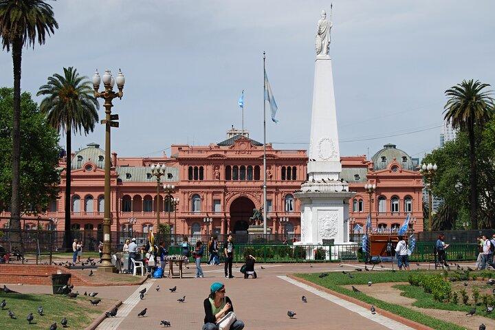 Walking tour: Plaza de Mayo and coffee time at Cafe Tortoni´s