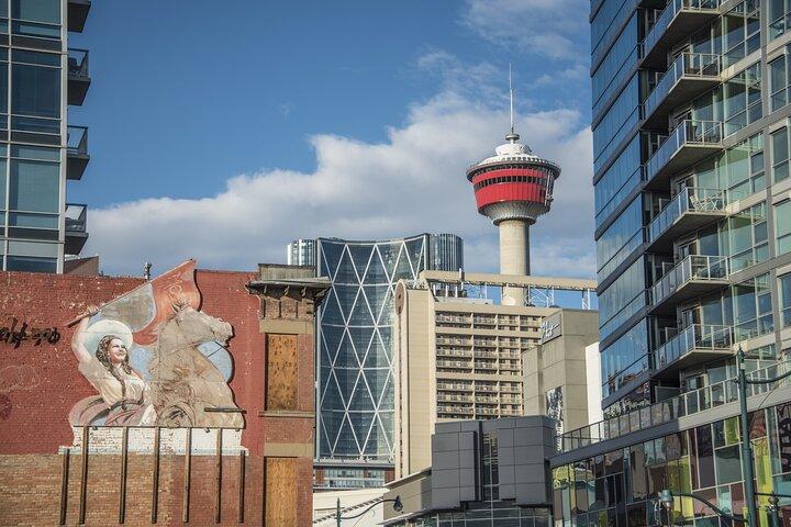 Calgary City Tour: Peace Bridge, Calgary Tower & Stephen Avenue
