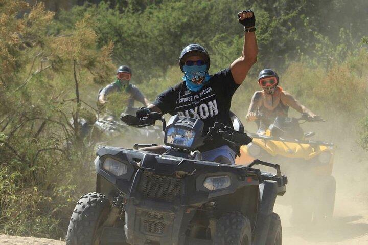 Cabo Dual Adventure: ATV Thrill + Camel Ride Bliss