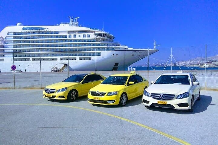 Piraeus Port to Athens Airport Private Transfer with Meet & Greet