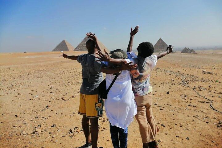 Private Layover in Giza Pyramids with Camel Ride , Quad Bike and shopping tour