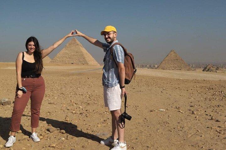 Private Layover Giza Pyramids with Camel Ride Quad Bike Atv and lunch