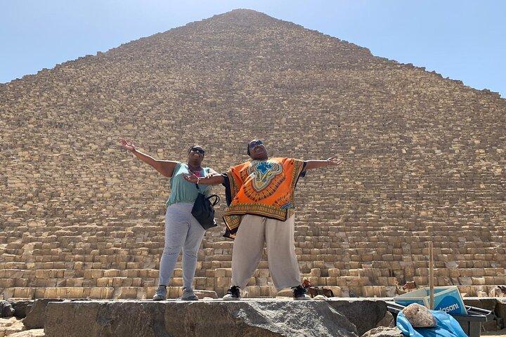 Giza Pyramids, Sphinx and Quad Bike Desert Safari, Shopping tour