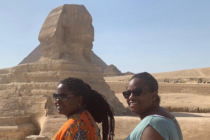 Giza Pyramids, Sphinx and Quad Bike Desert Safari, Shopping tour