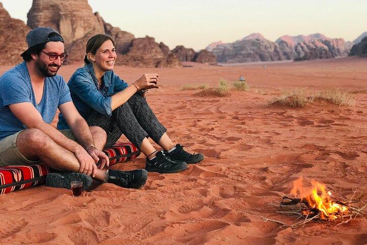 1 Day & 1 Night | Stay & Jeep + Camel Tour in Wadi Rum | Magic Bedouin Star