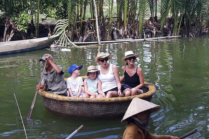 Private Hoi An City tour -Basket Boat Ride in the Coconut forest