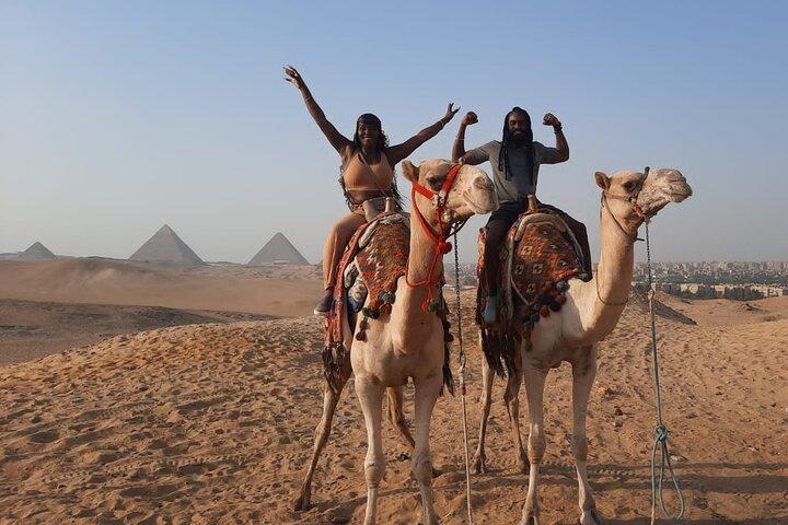 camel or horse Ride in Desert any time from Cairo or Giza hotels