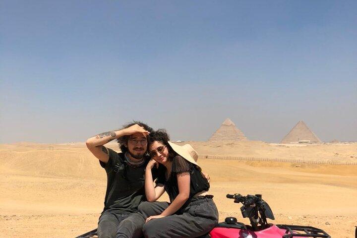 Private Tour Giza Pyramids, Sphinx, Lunch, camel ,shopping tour & Quad bike Ride