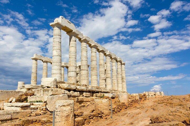 Sunset Private Tour to Cape Sounio, Temple of Poseidon
