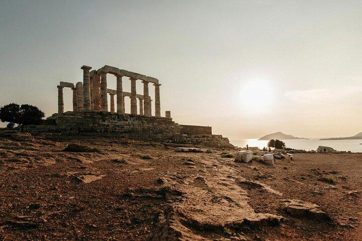 Sunset Private Tour to Cape Sounio, Temple of Poseidon