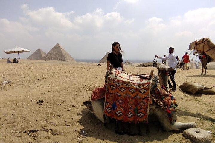 Private Half-day Giza Pyramids and Sphinx Tour with Camel Ride