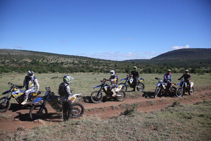7 days off-road motorbike wildlife experience Soysambu Conservancy, Maasai Mara