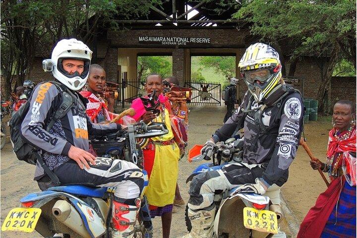 7 days off-road motorbike wildlife experience Soysambu Conservancy, Maasai Mara