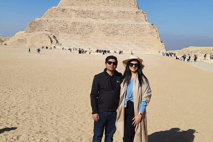 Full Tour Giza Pyramids,Sakkara Step Pyramid &Memphis Old Capital