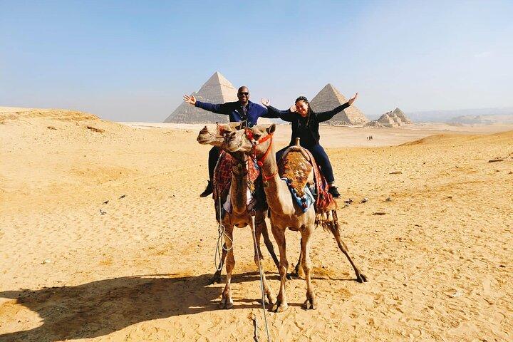 Private Trip Giza pyramids, sphinx, lunch, camel ride, quad bike