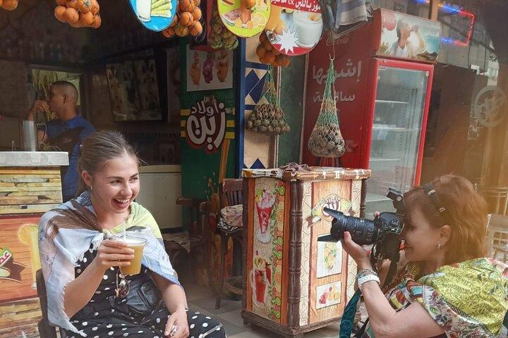 Private Cairo food tour and Egyptian tea
