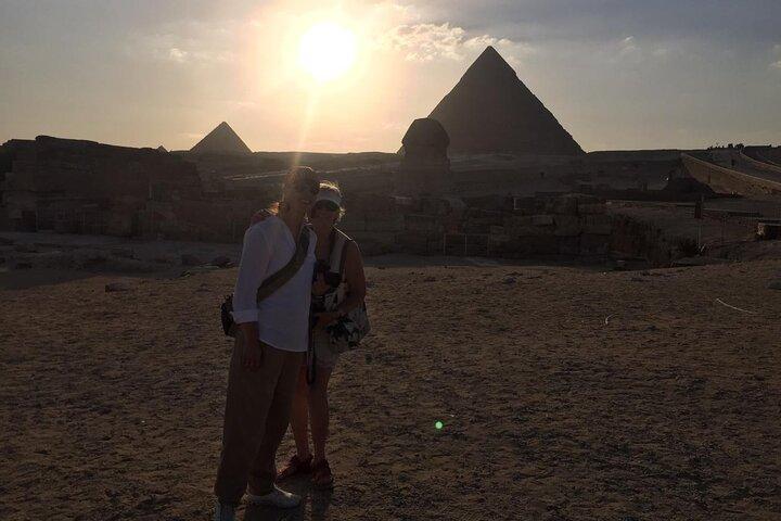 Cairo layover tour Giza pyramids and Sphinx