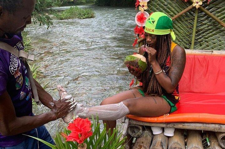 Montego Bay ATV Ride & Bamboo Rafting With Limestone Foot Massage