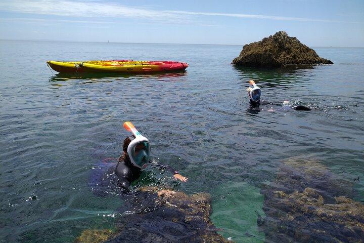 Premium All Inclusive Kayak & Coasteering & Snorkeling Full Day