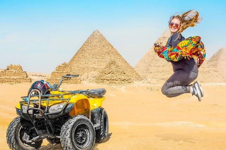 Tour Giza Pyramids,Sphinx, Lunch,One Hour Quad bike,Camel ride