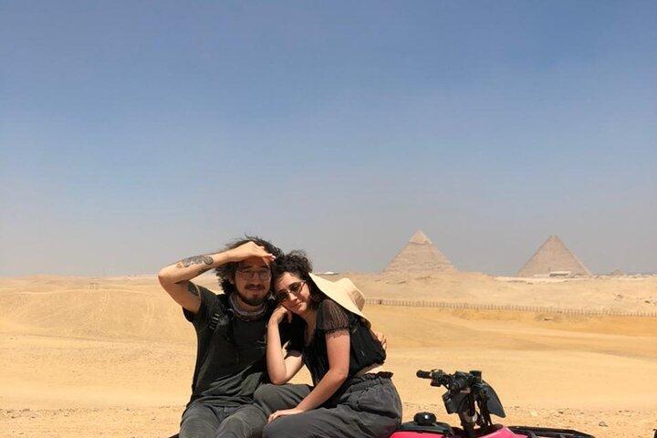 Private Giza Pyramids ,Sphinx Tour , Quad bike ATV and Camel Ride