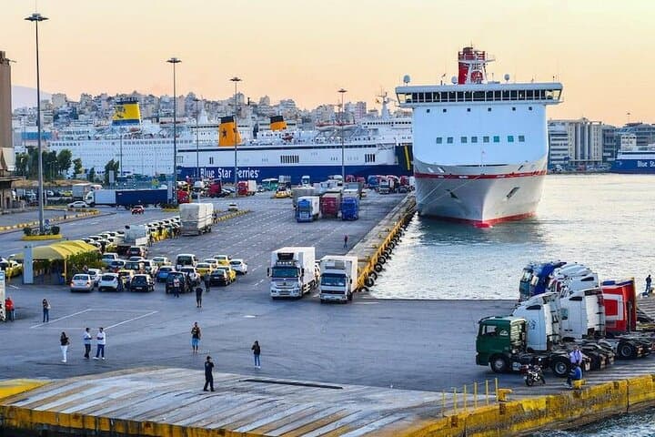 Athens City Center to Piraeus Port Private Transfer