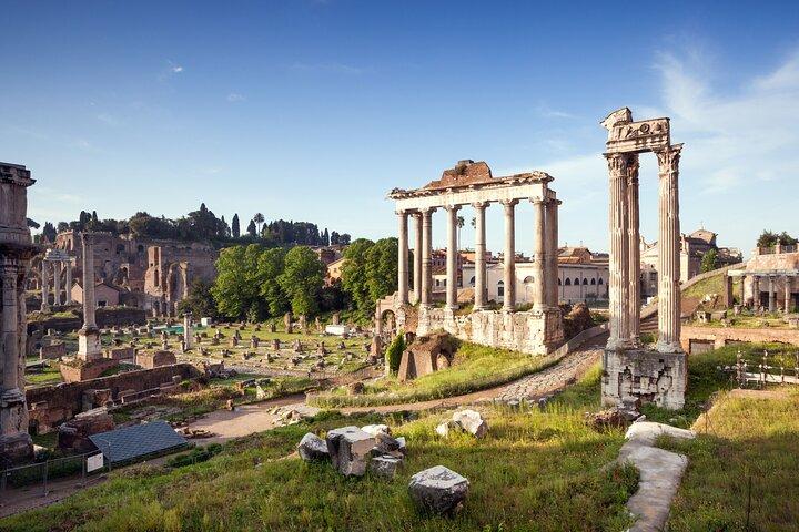Roman Forum and Palatine Hill with Multimedia Video