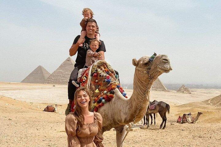 Full DAY TOUR TO GIZA PYRAMIDS WITH CAMEL RIDE AND EGYPTIAN MUSEUM IN CAIRO
