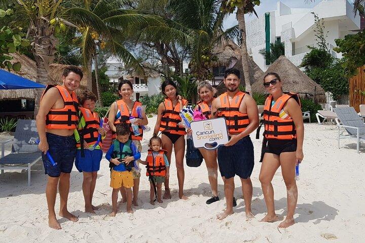 Snorkeling tour Express in Cancun with Certified Guide