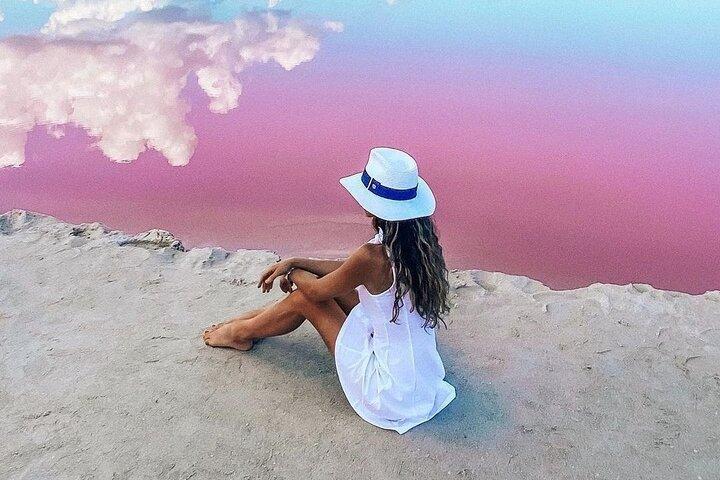 Amazing Natural Pink Lake, Las Coloradas Tour! Round From Cancun