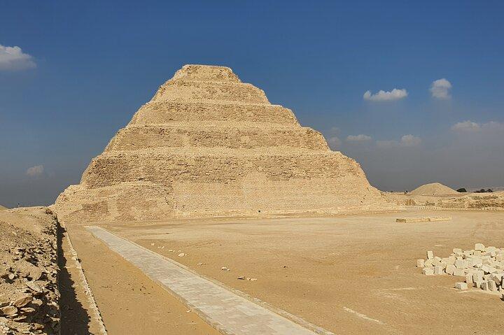 Pyramids of Giza with camel ride, Sakkara,ATV ride at sunset with lunch