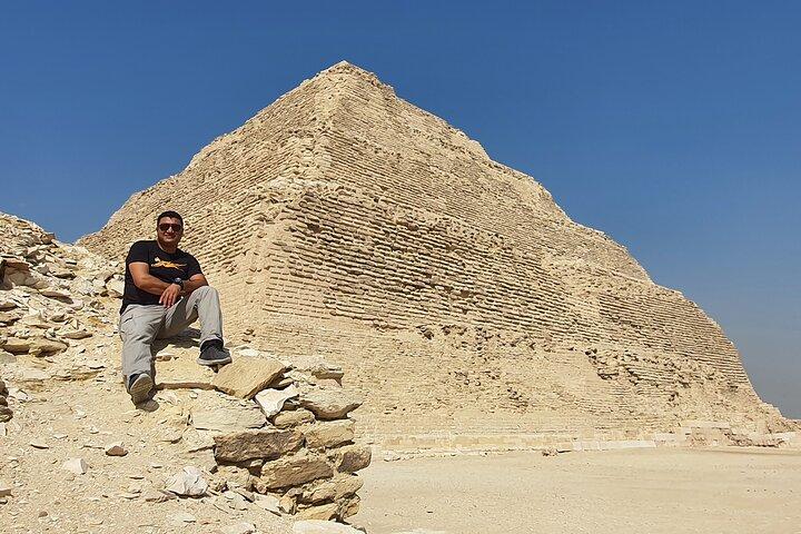 Pyramids of Giza with camel ride, Sakkara,ATV ride at sunset with lunch