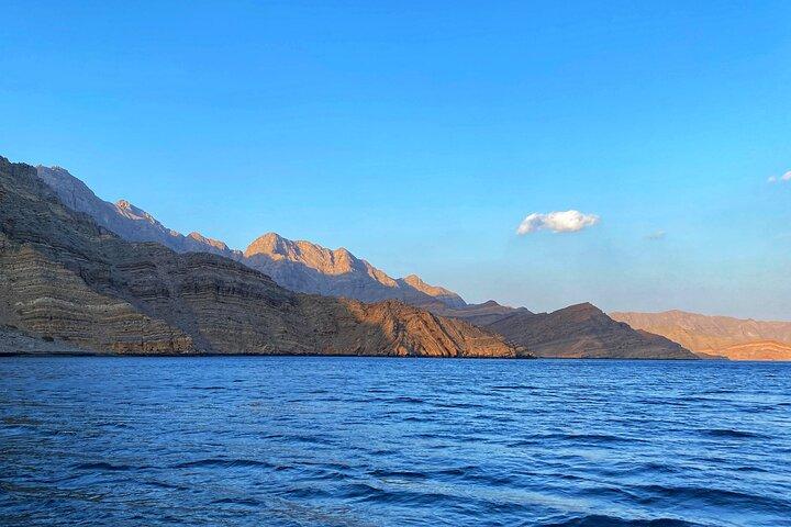 Khasab Dhow Cruise With Dolphin Watching, Swimming & snorkeling