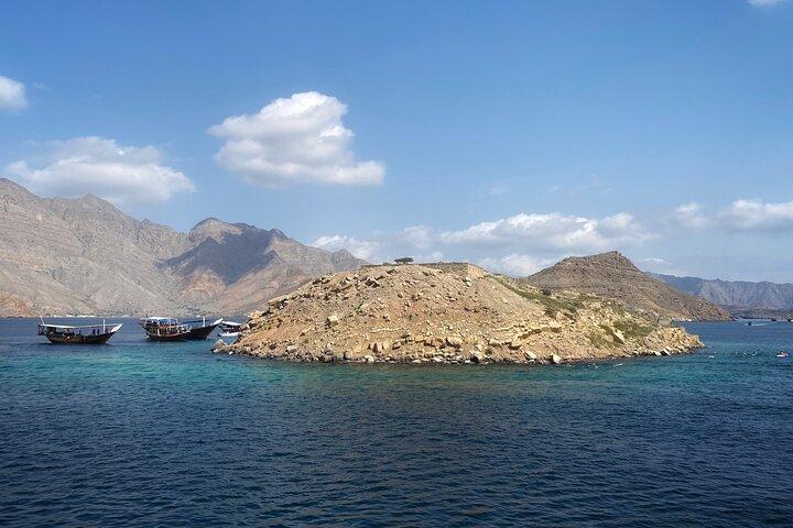 Khasab Dhow Cruise With Dolphin Watching, Swimming & snorkeling