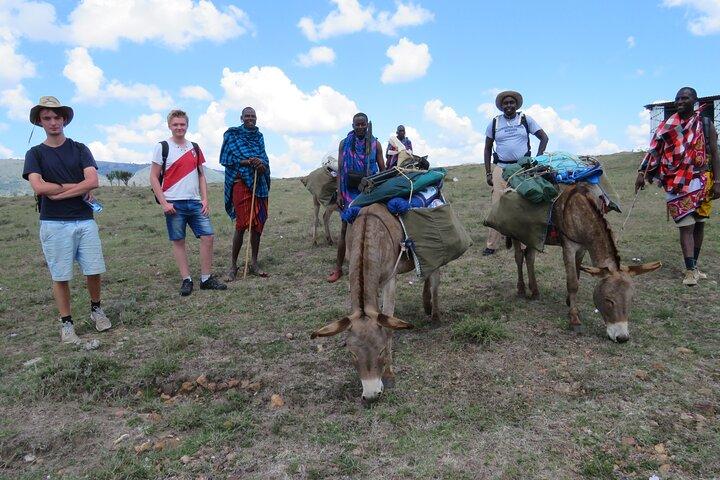 6 Days and 5 Nights of Camping & Walking at Masai Mara Loita Forest
