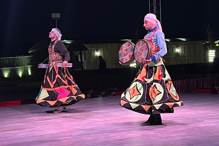Premium Evening Dessert Safari with BBQ Dinner & Camel Ride