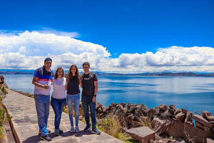 Speedboat Day Trip to Uros and Taquile From Puno