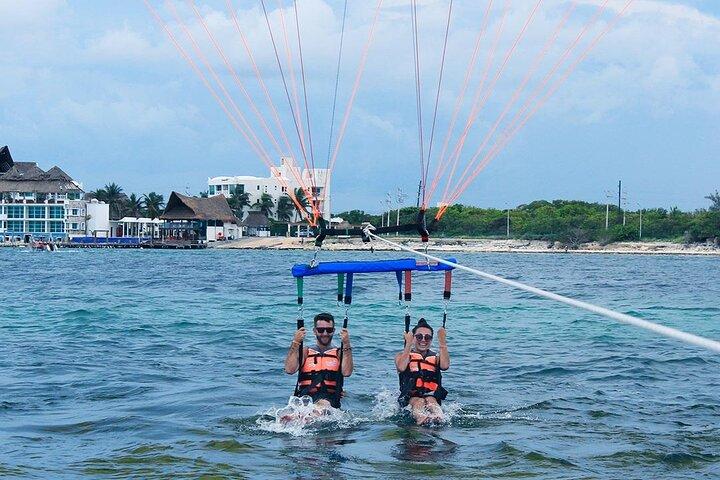 Swim & Fly Day Trip in Cancun with Transportation