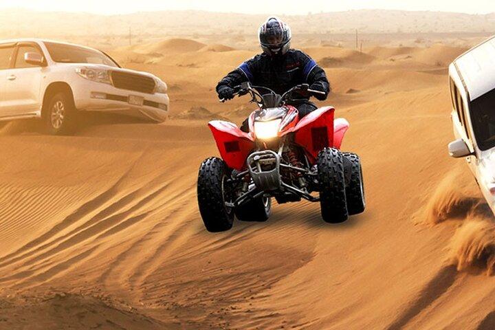 Premium Morning Dessert Safari With Quad Bike , Sand Boarding & Dune Bashing