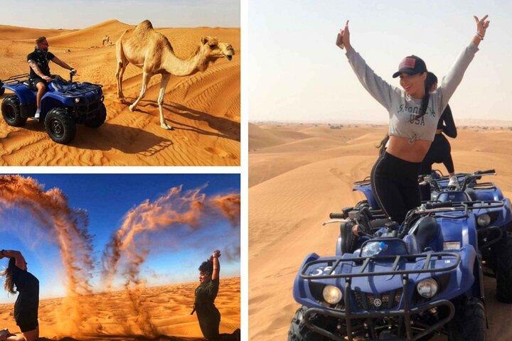 Premium Morning Dessert Safari With Quad Bike , Sand Boarding & Dune Bashing