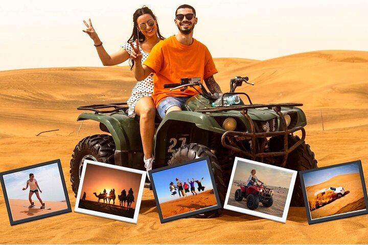 Premium Morning Dessert Safari With Quad Bike , Sand Boarding & Dune Bashing