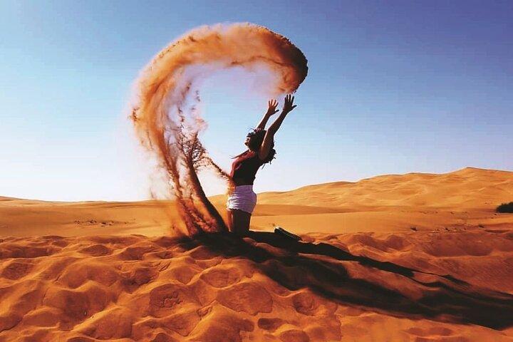 Private Morning Dessert Safari Tour with Sand Boarding and Dune Bashing