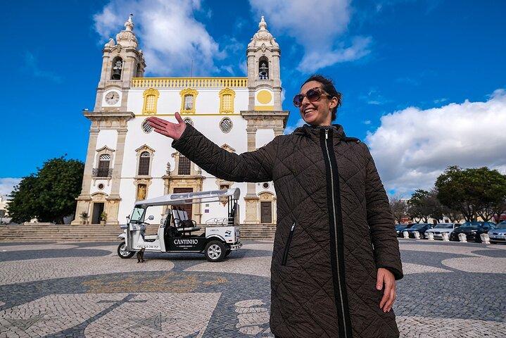 Faro City Tour on Electric Tuk tuks