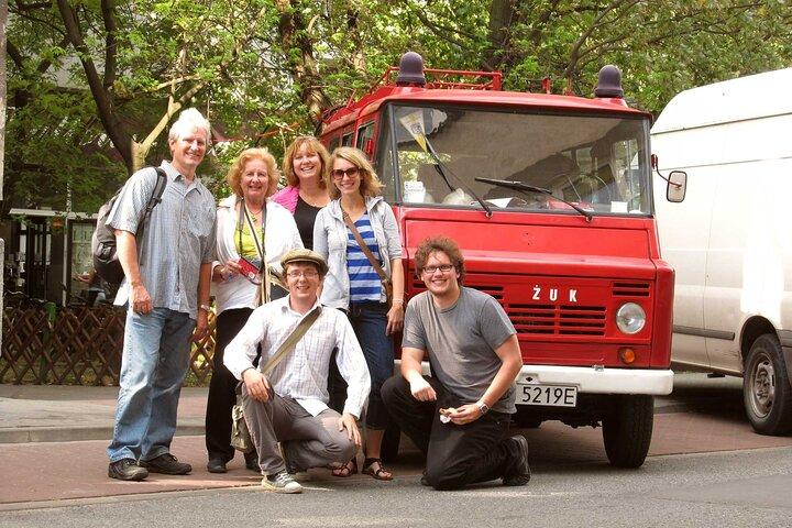 Private Warsaw City Tour by Retro Minibus with Hotel Pickup