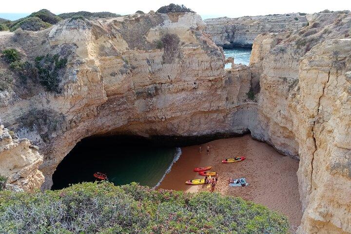 Albufeira Kayak Cave Tour – Hidden Beaches & Cliffs